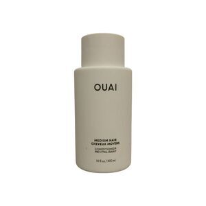 OUAI Medium Hair Conditioner Hydrating with Coconut Oil, Babassu Oil, 10floz